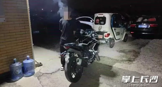 酒后開摩托也涉嫌酒駕！長沙交警：不要心存僥幸